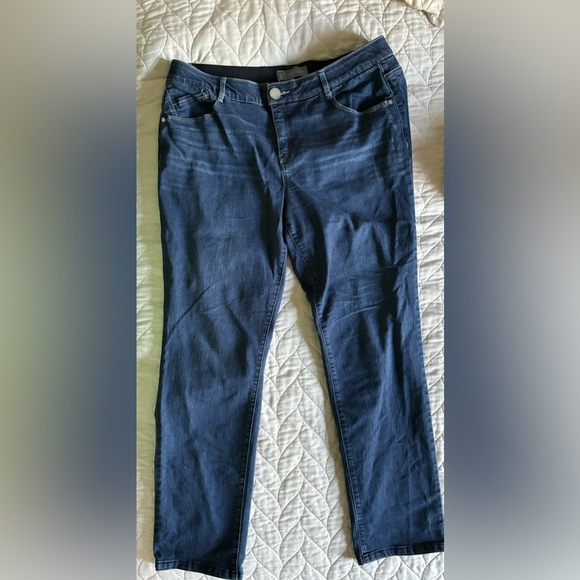 NWOT WIT AND WISDOM BLUE JEANS SIZE 18W! 💙💙💙 - Picture 5 of 9